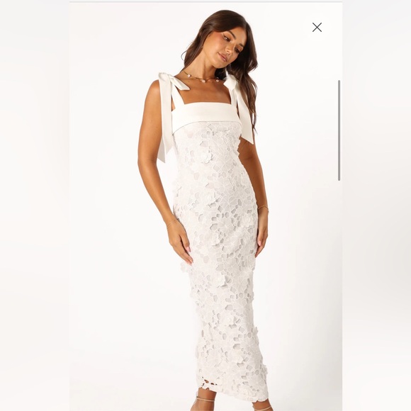 Petal & Pup White Floral Lace Dress - Picture 2 of 8